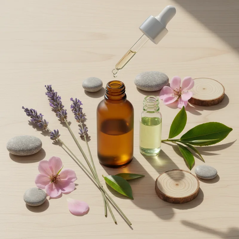 Huiles essentielles : guide complet des soins naturels pour la peau