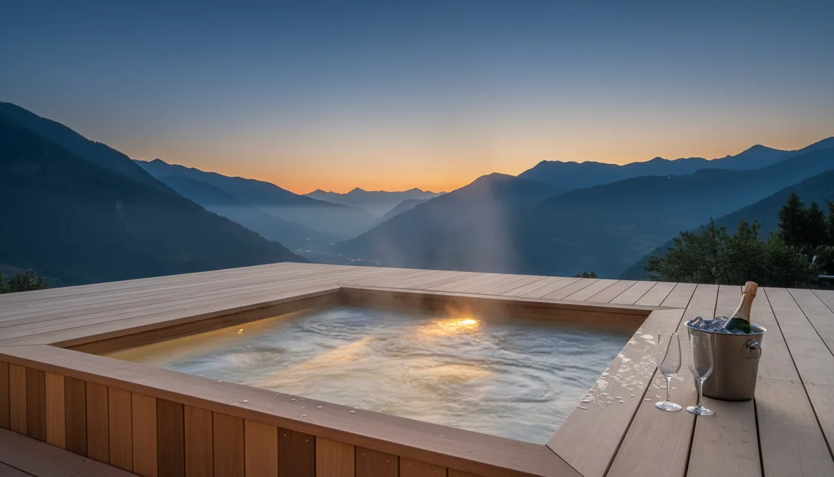 Week-end romantique jacuzzi : destinations, formules et tarifs en France